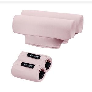 Pink Crutch Pads Pressure & Pain Relief Universal Fit (4Pc Set)